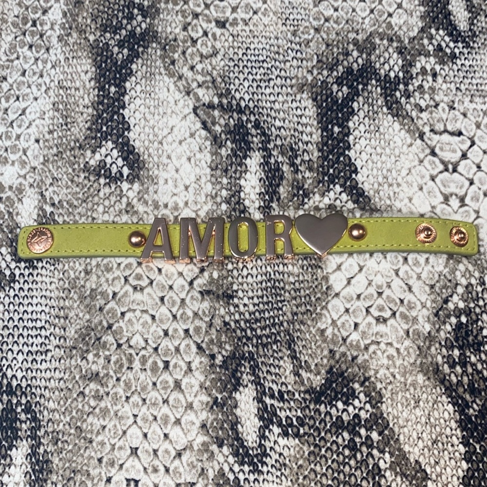 BCBG AMOR 💚 Arm Candy Charm Bracelet